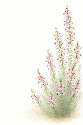 JPG 식물 디자인 계절 공원 꽃 줄기 분홍색 컬러 백그라운드 잎 일러스트 자연 하늘 생명 수채화 햇빛 정원 그림 생태계 뷰티풀 국내일러스트 AI일러스트 AI콘텐츠 공공시설 태양 파일형식