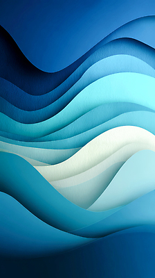 JPG 편집이미지 디자인 물결 예술 컬러 하늘색 백그라운드 패턴 추상 그래픽 파란색 디지털 흐름 층 이미지편집 AI컴퓨터그래픽 AI콘텐츠 컨셉 무늬 파일형식