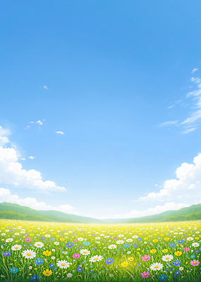 JPG 계절 꽃 컬러 일러스트 모션 자연 생명 날씨 사람 풍경 초원 걷기 변화 즐거움 외출 향기 만개 오후 국내일러스트 AI일러스트 AI콘텐츠 식물 감정 컨셉 생태계 냄새 파일형식