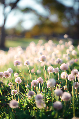 JPG 식물 편집이미지 공원 꽃 꽃밭 자연 하늘 생명 풍경 잔디 초원 여름 햇빛 봄 들꽃 편집실사 AI포토 AI콘텐츠 계절 공공시설 태양 CG 생태계 파일형식