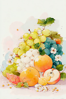 JPG 꽃 컬러 과일 일러스트 자연 포도 귤 여름 농장 농사 신선 아침식사 사과 상품 스케치 청포도 브런치 비타민 조화 국내일러스트 식물 계절 농업 미술 식사 생태계 영양소 파일형식