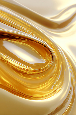 JPG 모양 편집이미지 물결 예술 자연 표면 빛 반사 흐름 금색 액체 변화 황금 고급 질감 웨이브 원자재 이미지편집 AI컴퓨터그래픽 AI콘텐츠 컬러 컨셉 생태계 파일형식