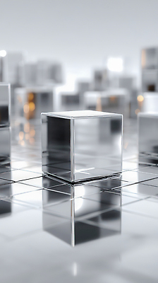 JPG 모양 편집이미지 디자인 예술 백그라운드 조명 바닥 반사 공간 투명 구조물 큐브 기하학 이미지편집 AI컴퓨터그래픽 AI콘텐츠 건축 무늬 파일형식