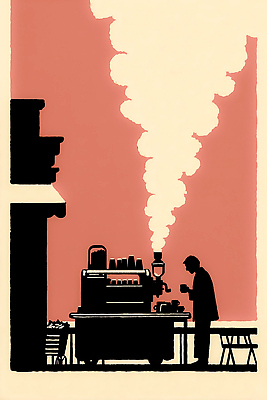 JPG 실루엣 산업 커피 음료 악기 일러스트 흑백 사람 손짓 일상 카페 연기 저녁 커피메이커 향기 바리스타 국내일러스트 AI일러스트 AI콘텐츠 직업 음악 모션 촬영기법 라이프 상점 야간 냄새 커피용품 파일형식