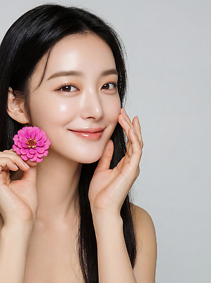 JPG 편집이미지 손 여자 패션 꽃 얼굴 분홍색 백그라운드 자연 미소 편안함 감싸기 뷰티풀 의료성형뷰티 스타일 편집실사 식물 컬러 모션 표정 사람 신체부위 감각 CG 생태계 파일형식