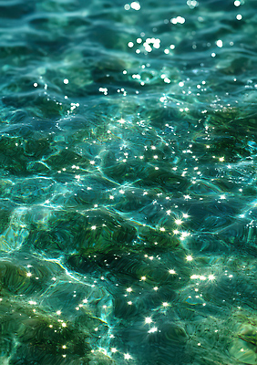 JPG 식물 편집이미지 물결 파도 바다 자연 물 파란색 햇빛 반사 맑음 수중 수면 조용 깊이 윤슬 편집실사 AI포토 AI콘텐츠 자연요소 컬러 날씨 태양 CG 생태계 파일형식