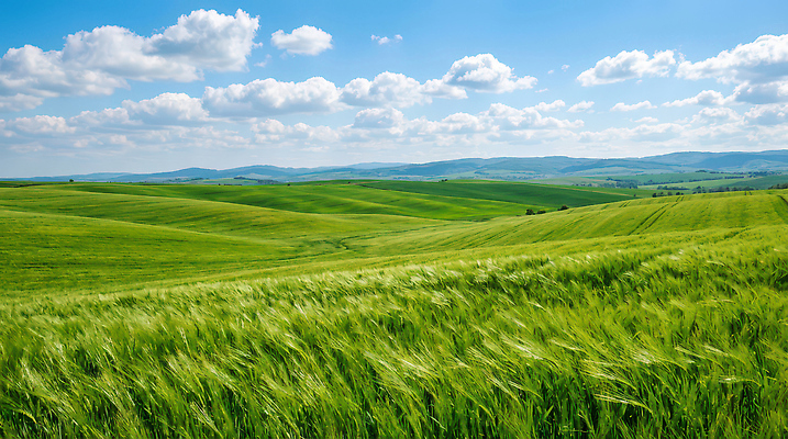 JPG 편집이미지 자연 하늘 바람 산 풍경 초원 초록색 여름 땅 지역 편집실사 AI포토 AI콘텐츠 자연요소 계절 컬러 날씨 CG 생태계 파일형식