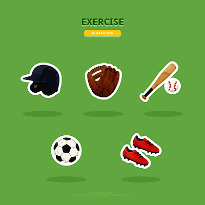 모자_잡화 컬러 운동화 공 축구용품 건강 사람 구기 야구용품 글러브 파일형식 벡터 운동 스포츠 스티커 야구 축구 야구모자 야구글러브 야구방망이 축구공 축구화 장비 장신구 초록색 디자인 그래픽 패키지 이미지 장식 어린이 일러스트 국내일러스트 AI파일