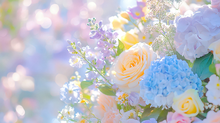 JPG 식물 편집이미지 계절 꽃 화초 컬러 꽃다발 자연 장식 햇빛 정원 봄 다양 원예 향기 뷰티풀 생화 편집실사 AI컴퓨터그래픽 AI콘텐츠 다수 취미 태양 CG 생태계 냄새 파일형식