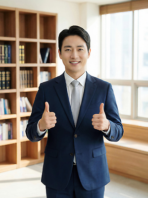 JPG 편집이미지 남자 감정 포즈 성공 책장 밝음 미소 정장 사무실 엄지손가락 양손 작업 직장인 비즈니스맨 오픈 분위기 의료성형뷰티 편집실사 AI인물포토 AI콘텐츠 직업 손 옷 가구 컨셉 비즈니스 손가락 표정 사람 CG 파일형식 AI포토