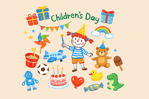 PSD 공원 인형 컬러 일러스트 가족 놀이 하늘 선물 장식 친구 장난감 소풍 케이크 축제 생일파티 생일 어린이날 즐거움 주말 풍선 국내일러스트 공공시설 기념일 감정 관계 디저트 야외활동 파일형식