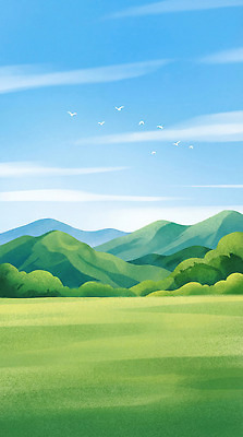 JPG 나무 공원 하늘색 일러스트 자연 조류 하늘 생물 산 풍경 초원 여름 파란색 일출 일몰 들꽃 생태계 멀리 조화 국내일러스트 AI일러스트 AI콘텐츠 식물 동물 계절 공공시설 꽃 컬러 노을 파일형식