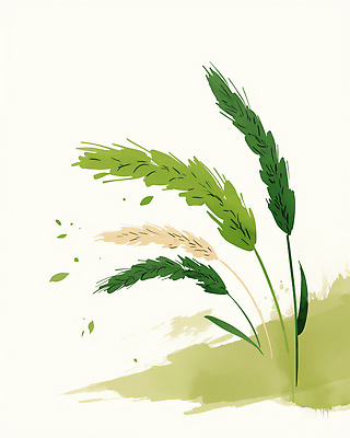 JPG 식물 농업 일러스트 모션 자연 생명 바람 풍경 초원 초록색 여름 햇빛 농장 환경 농사 수확 성장 밀 이삭 밀밭 소만 국내일러스트 AI일러스트 AI콘텐츠 자연요소 계절 산업 컬러 밭 날씨 곡류 태양 생태계 파일형식