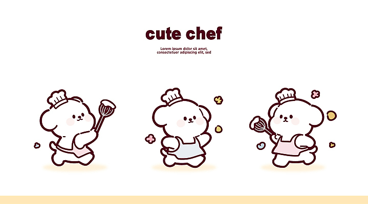 캐릭터 손 옷 음식 컬러 일러스트 식재료 재료 모션 요리 생활 귀여움 주방 요리사 식사 도구 신선 강아지 즐거움 만들기 스타일 일러캐릭터 AI파일 직업 감정 컨셉 신체부위 반려동물 개 파일형식 벡터