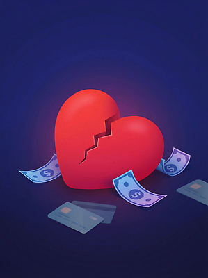 JPG 디자인 감정 상징 컬러 백그라운드 컨셉 지폐 돈 일러스트 형상 사랑 그래픽 금융 하트 심장 균열 계산서 비트맵 사이버범죄 재정 국내일러스트 AI일러스트 AI콘텐츠 모양 모션 경제 장기_의학 범죄 재산 파일형식