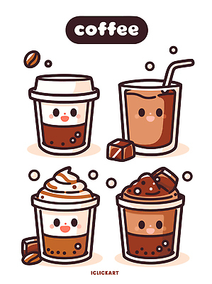 커피 음료 과일 일러스트 디저트 컵 얼음 카페 맛 크림 아메리카노 코코아 쉐이크 밀크쉐이크 캐러멜 국내일러스트 AI파일 자연요소 식기 음식 컨셉 상점 파일형식 벡터