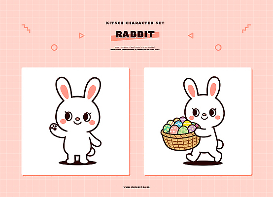 동물 캐릭터 손 디자인 문화 컬러 백그라운드 일러스트 모션 세트 바구니 귀여움 계란 흰색 표현 토끼 신선 그림 키치 일러캐릭터 AI파일 컨셉 포유류 신체부위 반려동물 알 파일형식 벡터