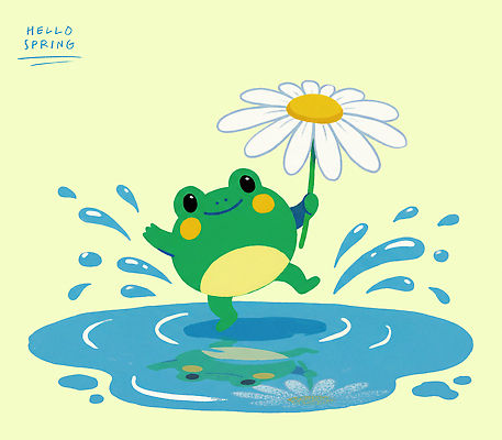 PSD 동물 손 꽃 상징 컬러 일러스트 모션 자연 생명 개구리 물 새싹 환경 봄 기쁨 물방울 춤 연못 봄비 즐거움 겨울잠 경칩 놀기 뷰티풀 국내일러스트 자연요소 식물 계절 감정 문화예술 양서류 신체부위 잠 비_날씨 절기 생태계 파일형식