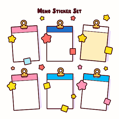 도형 디자인 별 컬러 스티커 일러스트 문구용품 아이디어 장식 사각형 공책 칠판 메모지 작업 정사각형 장면 색종이 꾸미기 창의력 국내일러스트 AI파일 자연요소 종이 컨셉 사무용품 오브젝트 파일형식 벡터