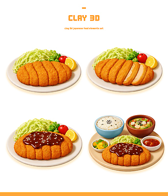 PSD 편집이미지 접시 음식 방울토마토 반찬 요리 세트 식사 샐러드 튀김 레몬 서빙 레시피 편집3D 식기 토마토 과일 3D 파일형식