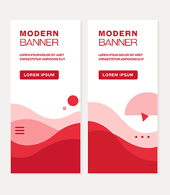 모양 템플릿 디자인 배너 배너템플릿 세로배너 분홍색 백그라운드 텍스트 그래픽 빨간색 이미지 마케팅 웹디자인 배너세트 AI파일 컬러 세로 세트 파일형식 벡터