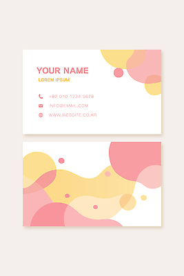 도형 템플릿 디자인 컬러 비즈니스 명함 그래픽 홈페이지 이름 이메일 모던 연락처 이미지템플릿 AI파일 파일형식 벡터