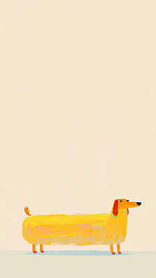 JPG 모양 동물 캐릭터 디자인 컬러 백그라운드 일러스트 스튜디오 미술 반려동물 노란색 귀여움 디지털 강아지 그림 국내일러스트 AI일러스트 AI콘텐츠 컨셉 문화예술 개 파일형식