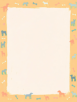 JPG 동물 디자인 컬러 일러스트 문구용품 뼈 아이디어 프레임 장식 장난감 귀여움 주황색 공백 개 강아지 심플 스타일 배경지 국내일러스트 AI일러스트 AI콘텐츠 컨셉 포유류 반려동물 오브젝트 파일형식