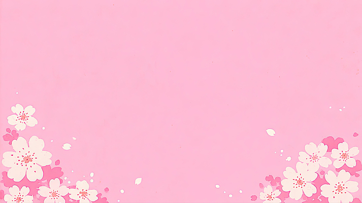 JPG 디자인 계절 꽃 감정 예술 분홍색 컬러 백그라운드 일러스트 자연 생명 프레임 밝음 풍경 그래픽 장식 봄 벚꽃 변화 화사함 뷰티풀 국내일러스트 AI일러스트 AI콘텐츠 식물 컨셉 생태계 파일형식