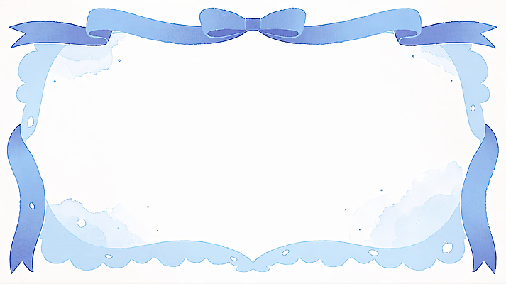 JPG 디자인 배너 리본 백그라운드 일러스트 커뮤니케이션 수채화 프레임 이벤트 장식 파란색 문서 심플 초대장 축하카드 소통 꾸미기 국내일러스트 AI일러스트 AI콘텐츠 컬러 컨셉 카드_감사 파일형식