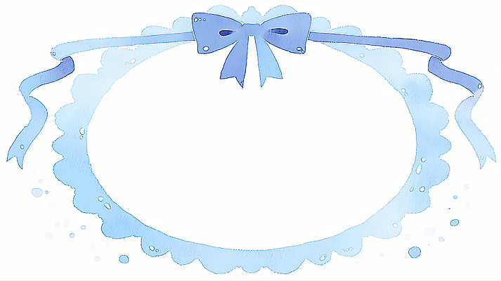 JPG 디자인 포스터 리본 백그라운드 곡선 일러스트 수채화 프레임 선물 장식 파란색 그림 초대장 단순화된 소셜미디어 스타일 국내일러스트 AI일러스트 AI콘텐츠 선 컬러 카드_감사 파일형식