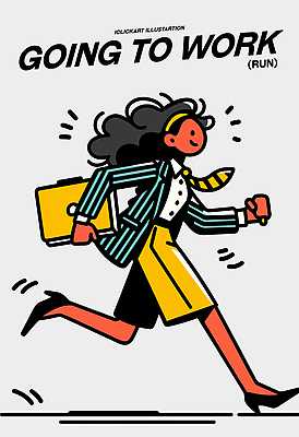 여자 포즈 가방 일러스트 모션 아침 직장 일상 사무실 달리기 활발 도시 업무 작업 직장인 비즈니스우먼 준비 출근 전국 일러캐릭터 AI파일 주간 직업 캐릭터 잡화 컨셉 회사 비즈니스 사람 라이프 출퇴근 파일형식 벡터