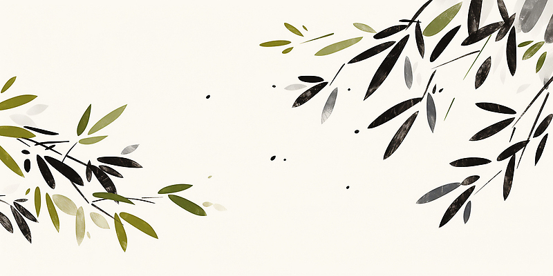 식물 컬러 모션 취미 생태계 파일형식 AI콘텐츠 잎 그림 자연 백그라운드 흰색 디자인 장식 단순화된 그리기 표현 예술 이미지 스타일 원예 JPG 일러스트 국내일러스트 AI일러스트