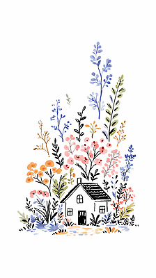 식물 컨셉 모션 건물 라이프 시골 생태계 파일형식 AI콘텐츠 주택 정원 꽃 자연 컬러 풍경 일상 귀여움 화초 그리기 예술 농촌 뷰티풀 생명 공간 환경 JPG 일러스트 국내일러스트 보테니컬아트 AI일러스트