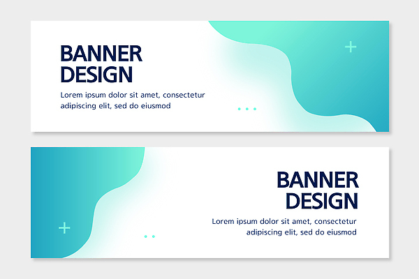 모양 템플릿 디자인 배너 배너템플릿 가로배너 컬러 하늘색 백그라운드 텍스트 추상 그래픽 세트 홈페이지 중앙 알림 마케팅 소프트웨어 예시 조합 AI파일 무늬 가로 파란색 파일형식 벡터