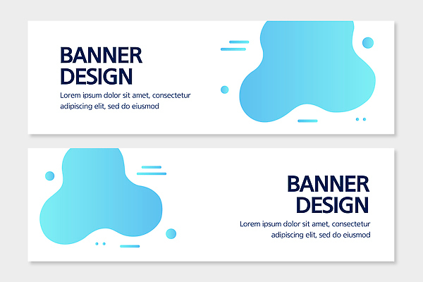 모양 템플릿 디자인 배너 배너템플릿 가로배너 컬러 하늘색 백그라운드 텍스트 추상 그래픽 파란색 세트 알림 직사각형 웹디자인 평면 AI파일 도형 무늬 가로 파일형식 벡터