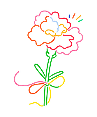 식물 기념일 꽃 감정 컬러 컨셉 이벤트 보석 파일형식 벡터 그림 줄기 잎 리본 선 디자인 예술 생화 탄생석 조화 장식 선물 축하 생일 사랑 국내일러스트 일러스트 AI파일 컬러풀 카네이션