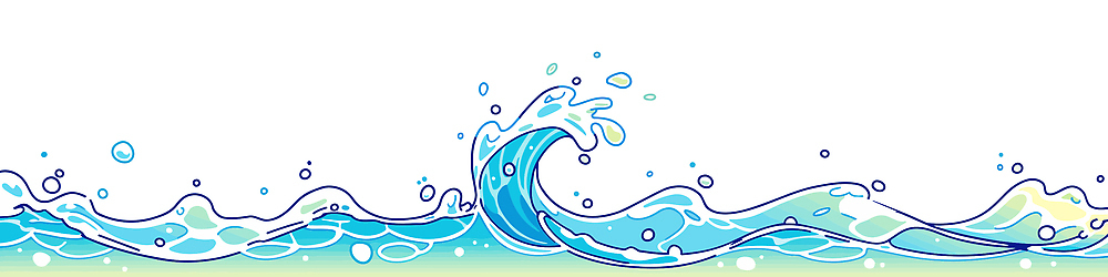 자연요소 계절 바다 여행 휴가 물 소리 생태계 파일형식 벡터 파도 자연 해변 여름 태양 하늘 날씨 파도소리 오브젝트 수면 물결 해수욕 관광지 풍경 모션 국내일러스트 일러스트 AI파일