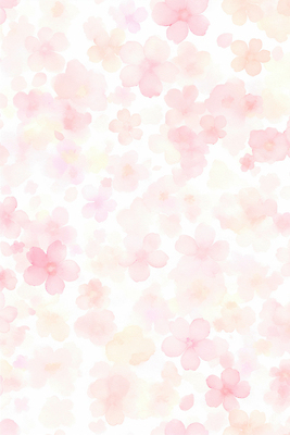 JPG 디자인 꽃 예술 분홍색 컬러 백그라운드 무늬 일러스트 자연 수채화 봄 자유 벚꽃 그림 질감 부드러움 화사함 국내일러스트 AI일러스트 AI콘텐츠 식물 계절 컨셉 감각 생태계 파일형식