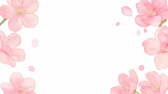 JPG 식물 디자인 계절 꽃잎 꽃 분홍색 컬러 백그라운드 일러스트 자연 프레임 장식 봄 공백 벚꽃 벚나무 원예 화사함 꽃프레임 뷰티풀 국내일러스트 AI일러스트 AI콘텐츠 나무 컨셉 취미 생태계 파일형식
