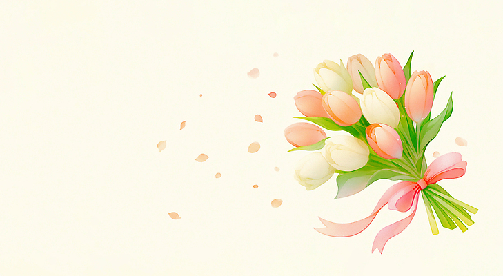 식물 계절 꽃 가구 곤충 컨셉 생태계 파일형식 꽃다발 탁자 꽃잎 백그라운드 봄 컬러 디자인 장식 자연 생명 뷰티풀 축하 이벤트 선물 화사함 나비 감정 오브젝트 국내일러스트 일러스트 JPG 튤립