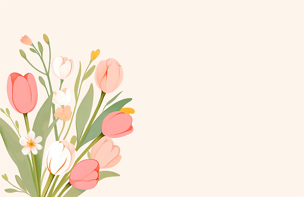 JPG 모양 식물 디자인 꽃 컬러 꽃다발 백그라운드 일러스트 자연 생명 장식 봄 튤립 배열 꽃집 화사함 조화 뷰티풀 싱그러움 국내일러스트 AI일러스트 AI콘텐츠 계절 컨셉 상점 생태계 파일형식