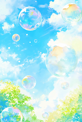 JPG 나무 감정 어린이 컬러 일러스트 자연 놀이 하늘 풍경 일상 여름 파란색 햇빛 봄 방울 물방울 비눗방울 즐거움 비율 뷰티풀 상상력 국내일러스트 AI일러스트 AI콘텐츠 식물 계절 사람 라이프 장식 태양 생태계 파일형식