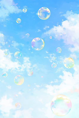 JPG 감정 컬러 하늘색 일러스트 상상 자연 놀이 하늘 바람 풍경 여름 빛 햇빛 맑음 봄 거품 방울 물방울 투명 비눗방울 크기 뷰티풀 국내일러스트 AI일러스트 AI콘텐츠 자연요소 계절 날씨 장식 파란색 태양 생태계 파일형식