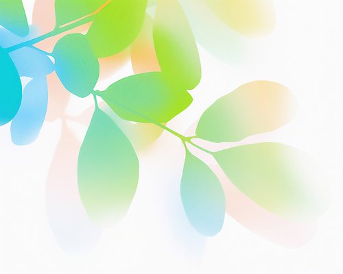 JPG 모양 디자인 예술 컬러 백그라운드 잎 패턴 일러스트 자연 초록색 파란색 노란색 투명 변화 이미지 부드러움 조화 뷰티풀 국내일러스트 AI일러스트 AI콘텐츠 식물 컨셉 무늬 감각 생태계 파일형식