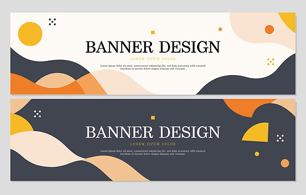 모양 템플릿 디자인 배너 배너템플릿 가로배너 컬러 백그라운드 텍스트 커뮤니케이션 그래픽 매력적 마케팅 웹디자인 스타일 배너세트 AI파일 컨셉 가로 세트 파일형식 벡터