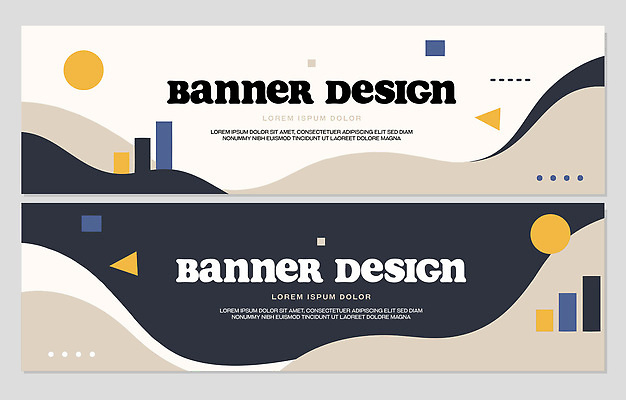 모양 도형 템플릿 디자인 배너 배너템플릿 가로배너 컬러 텍스트 추상 아이디어 그래픽 배열 예시 스타일 배너세트 AI파일 컨셉 무늬 가로 세트 파일형식 벡터