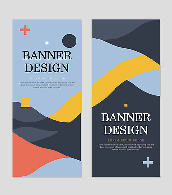 모양 템플릿 디자인 배너 배너템플릿 세로배너 예술 컬러 패턴 그래픽 배열 비율 창의성 배너세트 AI파일 무늬 세로 세트 파일형식 벡터