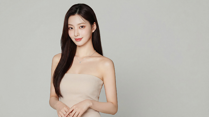 JPG 모델 편집이미지 긴머리 손 드레스 패션 포즈 백그라운드 미소 사람 세트 화장 사진촬영 의료성형뷰티 스타일 취향 편집실사 AI인물포토 AI콘텐츠 헤어스타일 옷 표정 신체부위 뷰티 촬영 CG 파일형식 AI포토