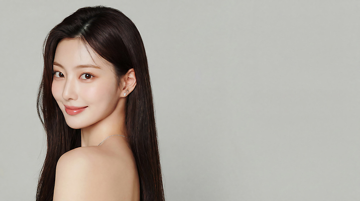 JPG 모델 편집이미지 긴머리 패션 포즈 백그라운드 미소 화장 뷰티 카메라 촬영 의료성형뷰티 스타일 편집실사 AI인물포토 AI콘텐츠 헤어스타일 표정 전자제품 CG 파일형식 AI포토